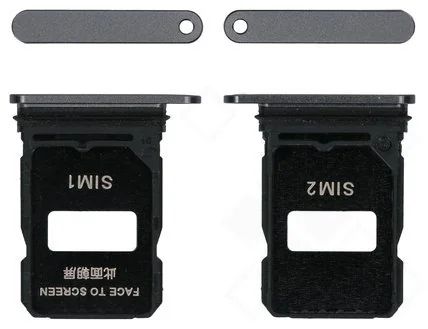 Xiaomi 17 5G Sim Karten Halter (Halterung) schwarz