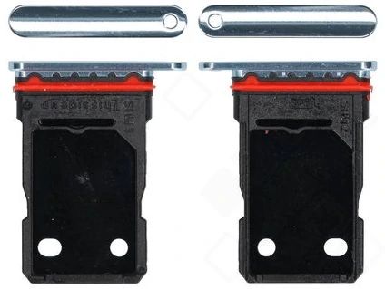 OnePlus 8T Sim Karten Halter (Halterung) silber