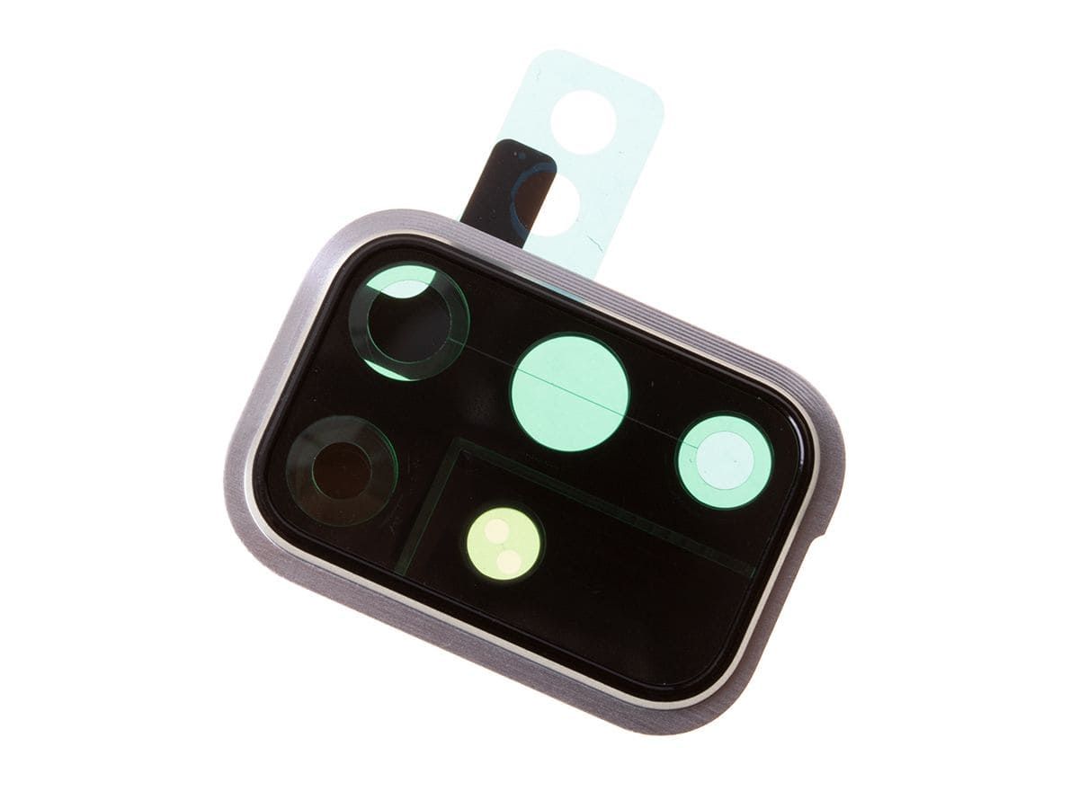 Samsung A715 Galaxy A71 Kamera Gehäuse (Blende) silber