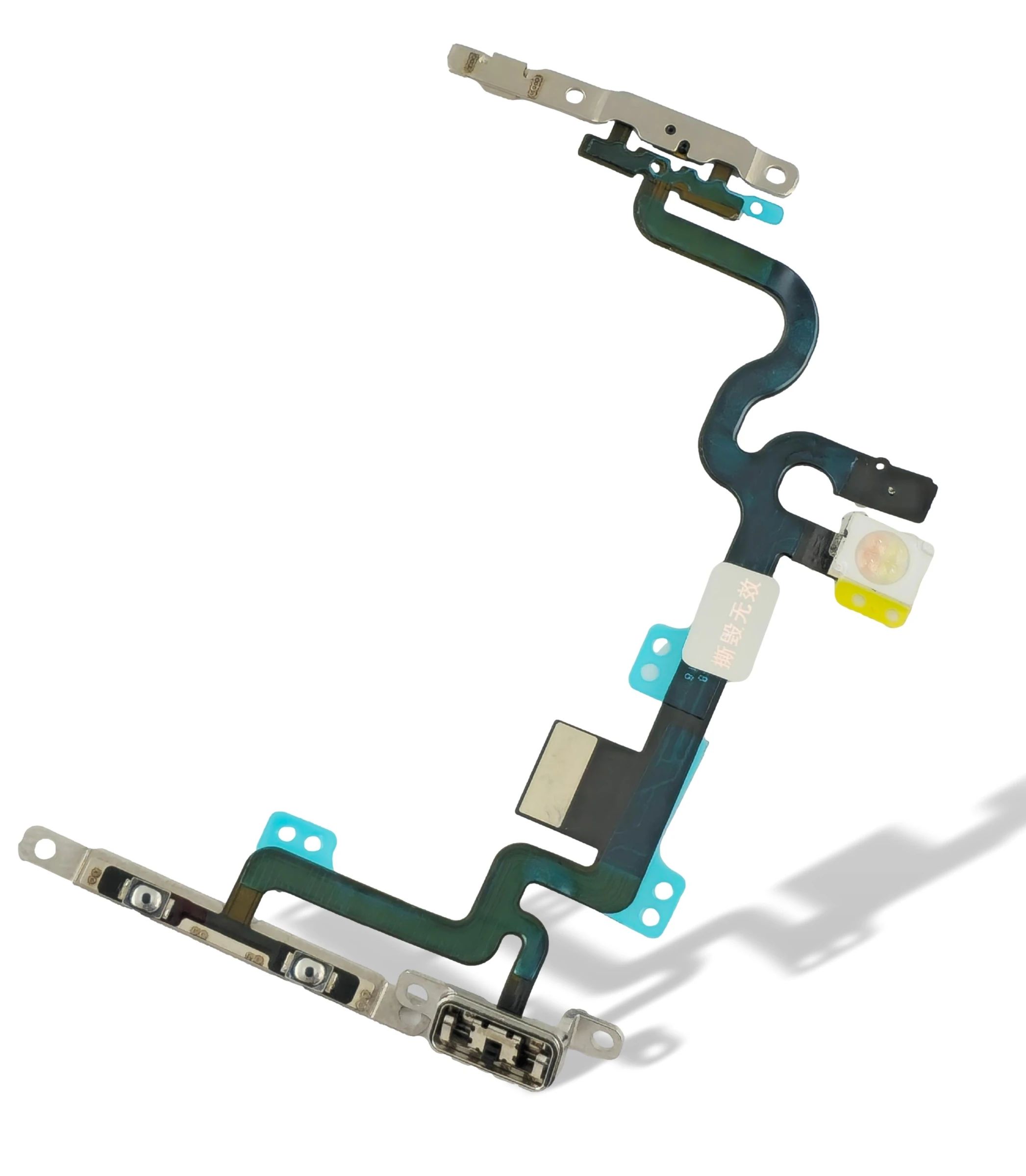 Apple iPhone 7 Seitentasten Flexkabel mit Mikro, Blitz