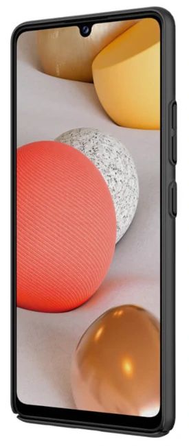 Silikon / TPU Hülle Samsung Galaxy A42 schwarz Schutzhülle