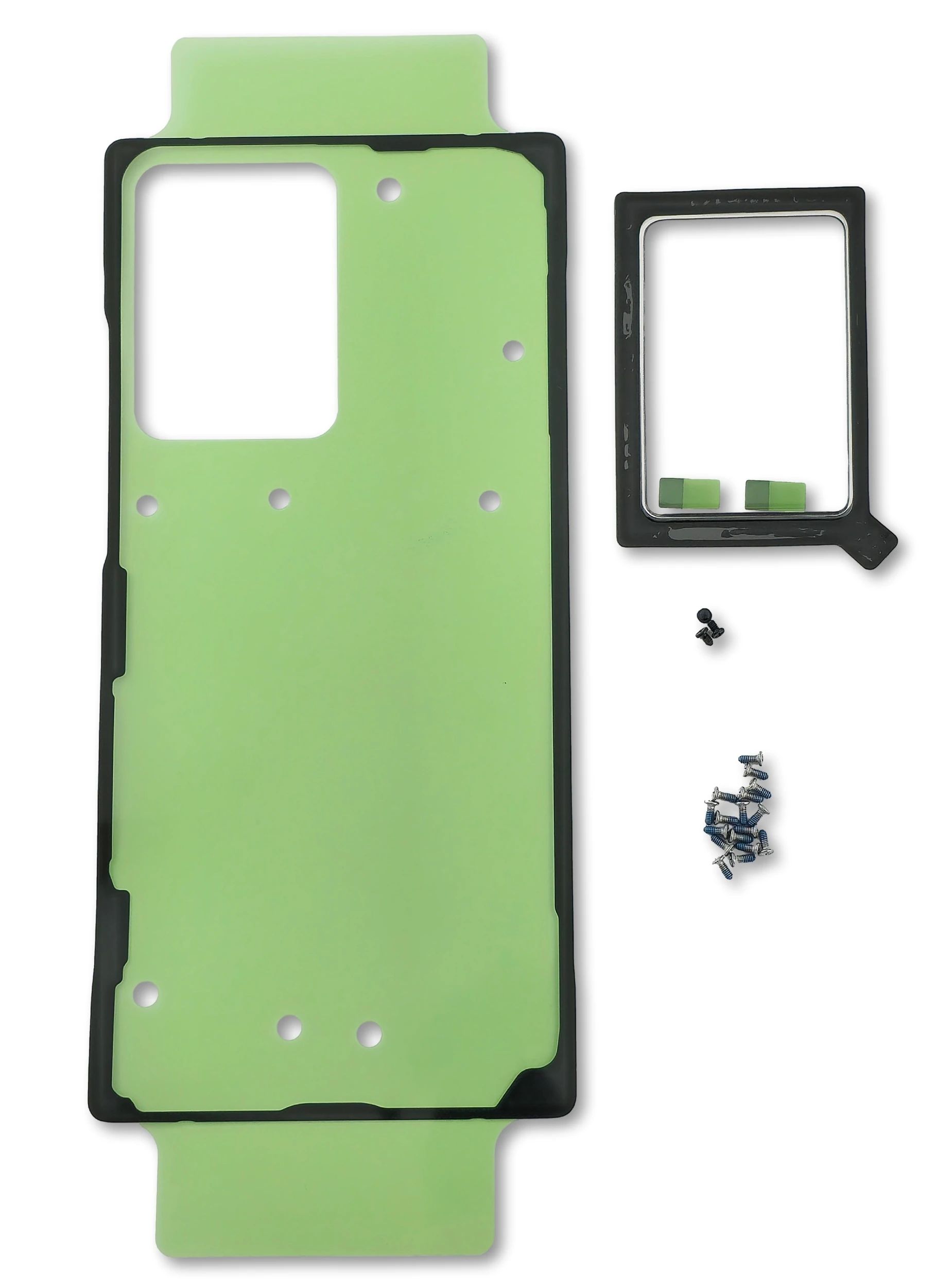 Samsung N986 Galaxy Note 20 Ultra Klebefolie (Kleber Dichtung) Set