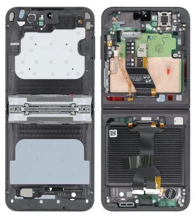 Samsung Galaxy Z Flip6 Display Rahmen (Gehäuse) schwarz