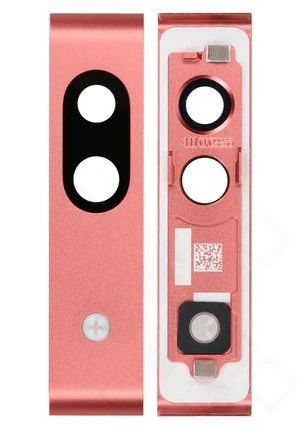 Google Pixel 7a Kamera Blende mit Scheibe (Glas) coral