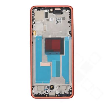 Motorola Edge 50 Neo Display Rahmen (Gehäuse) poinciana