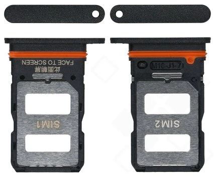 Xiaomi Redmi Note 12 Pro 5G Sim Karten Halter (Halterung) schwarz