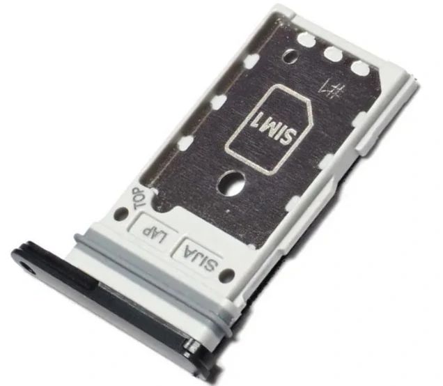 Samsung Galaxy S22 / Plus Sim Karten Halter (Halterung) graphite S901B S906B