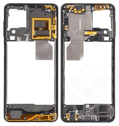 Samsung A225 Galaxy A22 4G Mittelgehäuse Rahmen schwarz