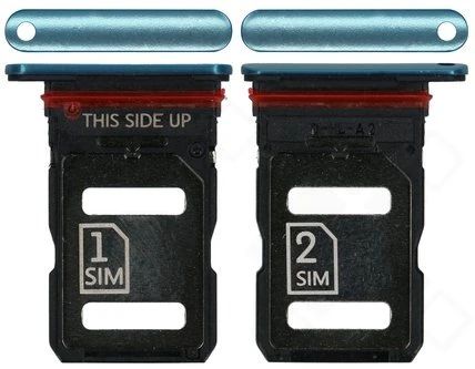 Motorola Edge 30 Fusion Sim Karten Halter (Halterung) blau