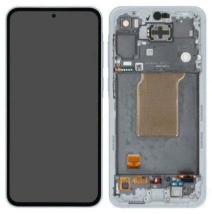 Samsung A556 Galaxy A55 Display mit Rahmen ice blue