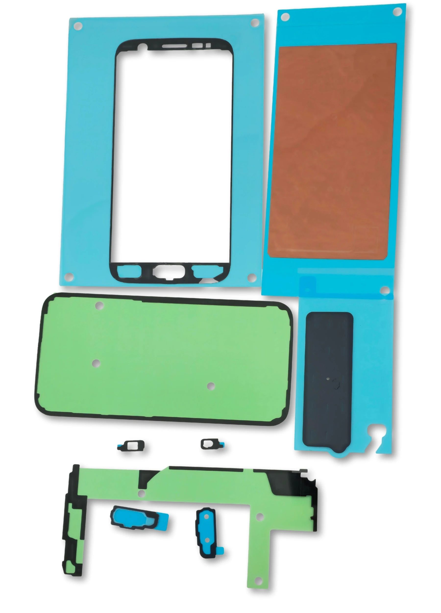Samsung G930 Galaxy S7 Klebe-Folie-Set Service Kit