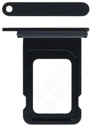 Apple iPhone 16e Sim Karten Halter (Halterung) schwarz