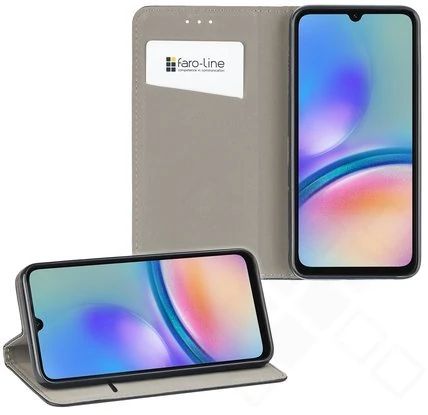 Klapp-Tasche Klassik (Book Style) Samsung A057G Galaxy A05s schwarz - Schutzhülle