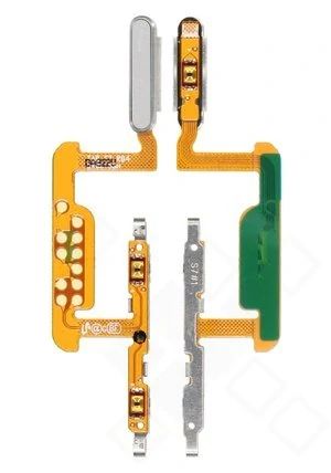 Samsung T870 / T875 Galaxy Tab S7 Fingerprint Sensor (Fingerabdrucksensor) silber