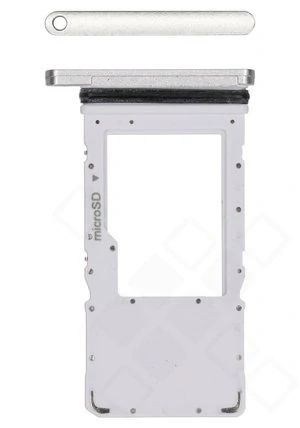 Samsung T500 Galaxy Tab A7 SD Karten Halter (Halterung) silber