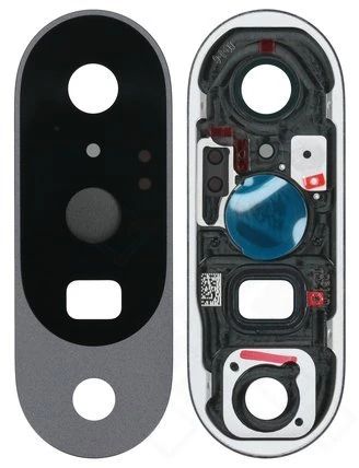 Google Pixel 10 Kamera Gehäuse (Blende) + Schreibe obsidian