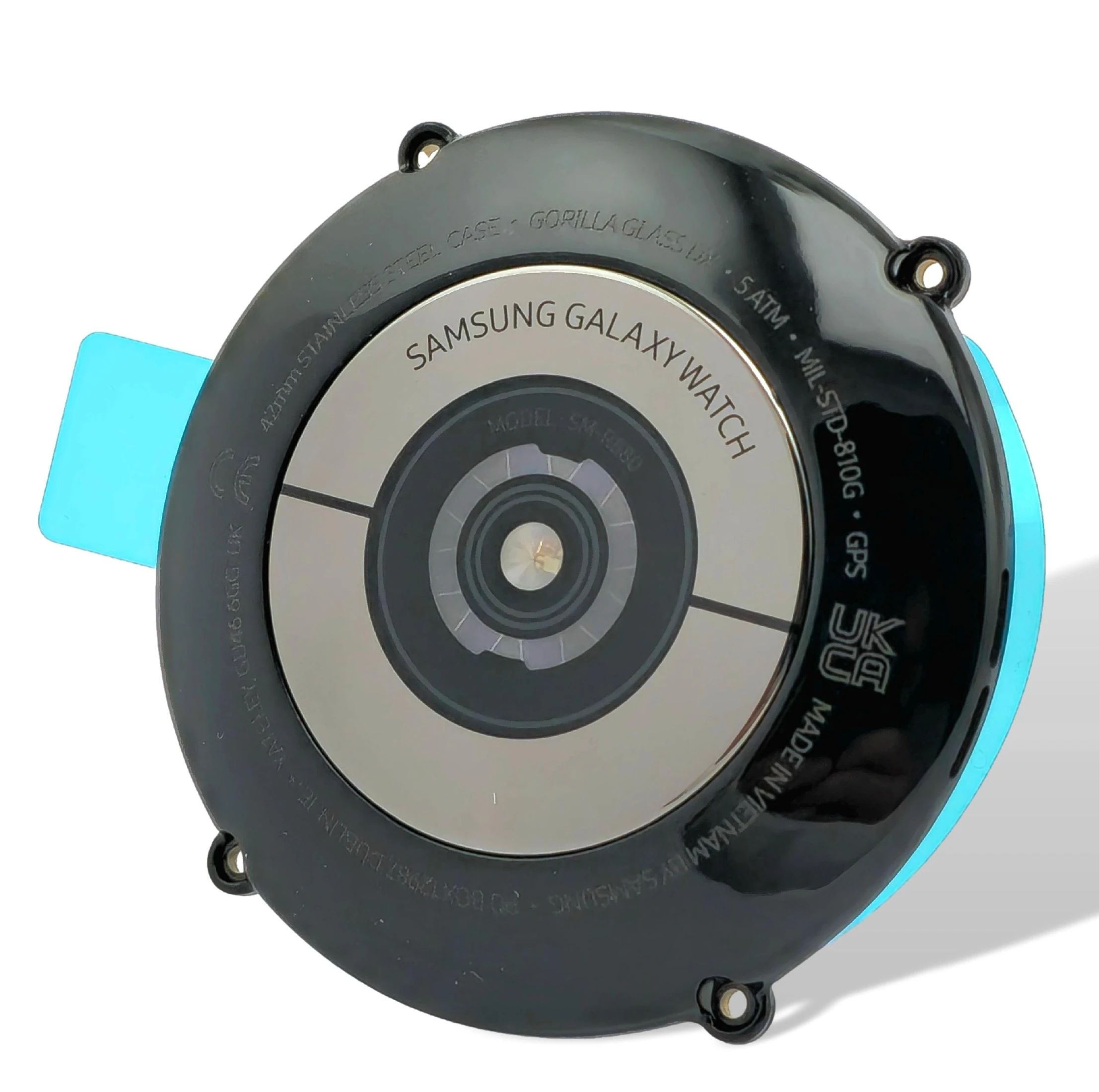 Samsung Watch 4 classic Gehäuse Rückseite (Backcover) schwarz R880 R885