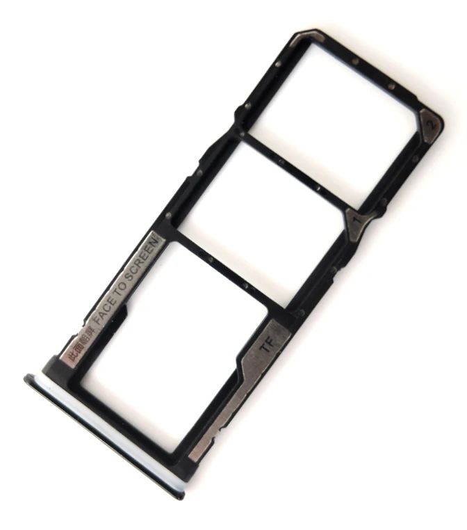 Xiaomi Redmi Note 10 Pro Sim / SD Karten Halter (Halterung) onyx grey (schwarz)