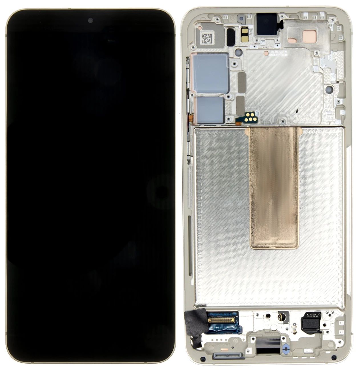 Samsung S916B Galaxy S23+ Plus Display mit Touchscreen cream