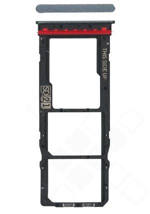 Motorola Moto G14 Sim / SD Karten Halter (Halterung) grau