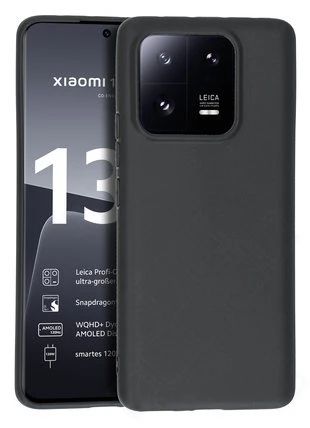 Silikon / TPU Hülle Xiaomi 13 Pro in candy schwarz - Schutzhülle
