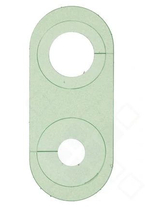 Samsung M205 Galaxy M20 Klebefolie (Kleber Dichtung) Kamera