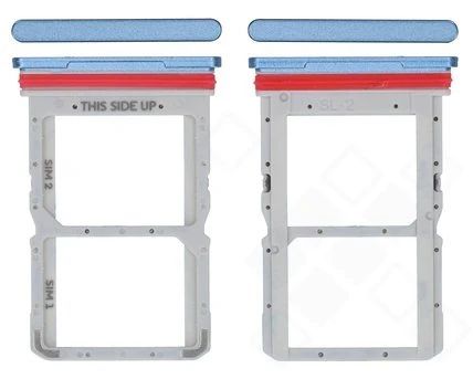 Motorola Moto G71 5G Sim / SD Karten Halter (Halterung) blau