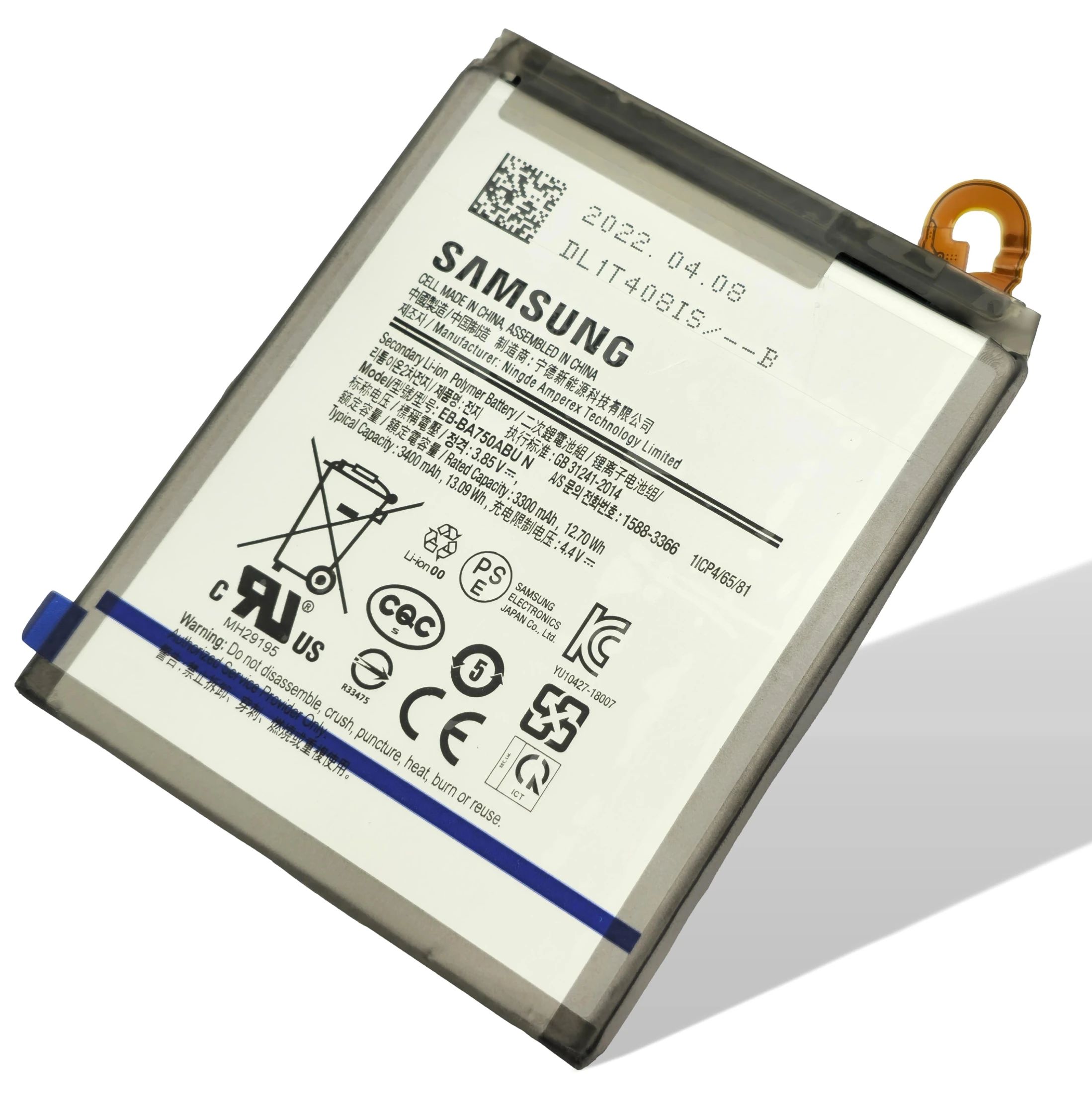 Samsung Galaxy Akku (Ersatzakku) EB-BA750ABU A750 A7 (2018) A105 A10