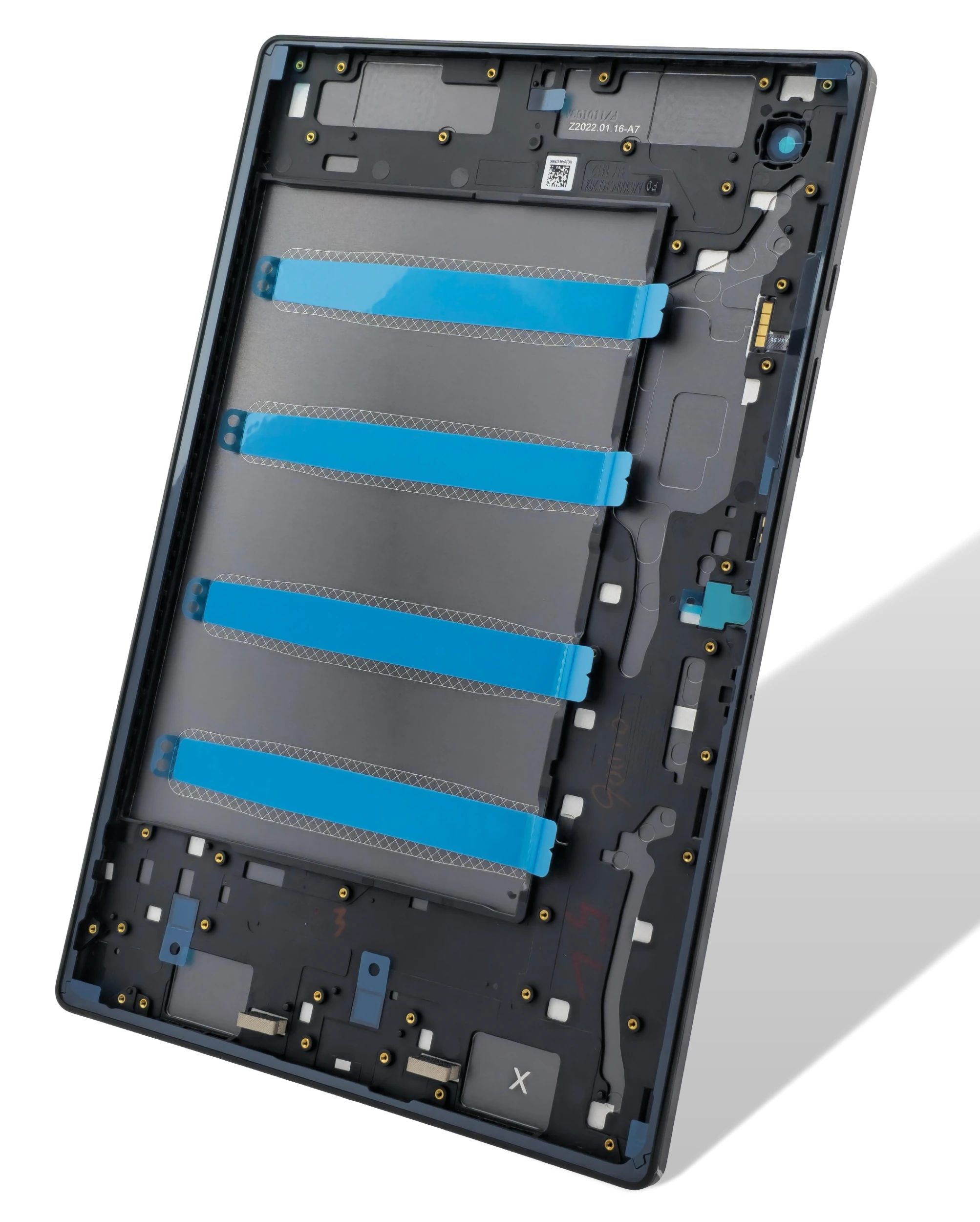 Samsung Galaxy Tab A8 Akkudeckel (Rückseite) dark grey schwarz X200