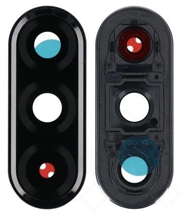 Samsung A366 Galalxy A36 Kamera Gehäuse + Kamerascheibe (Glas) schwarz