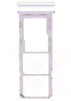 Samsung A225 Galaxy A22 4G Sim / SD Karten Halter (Halterung) lila