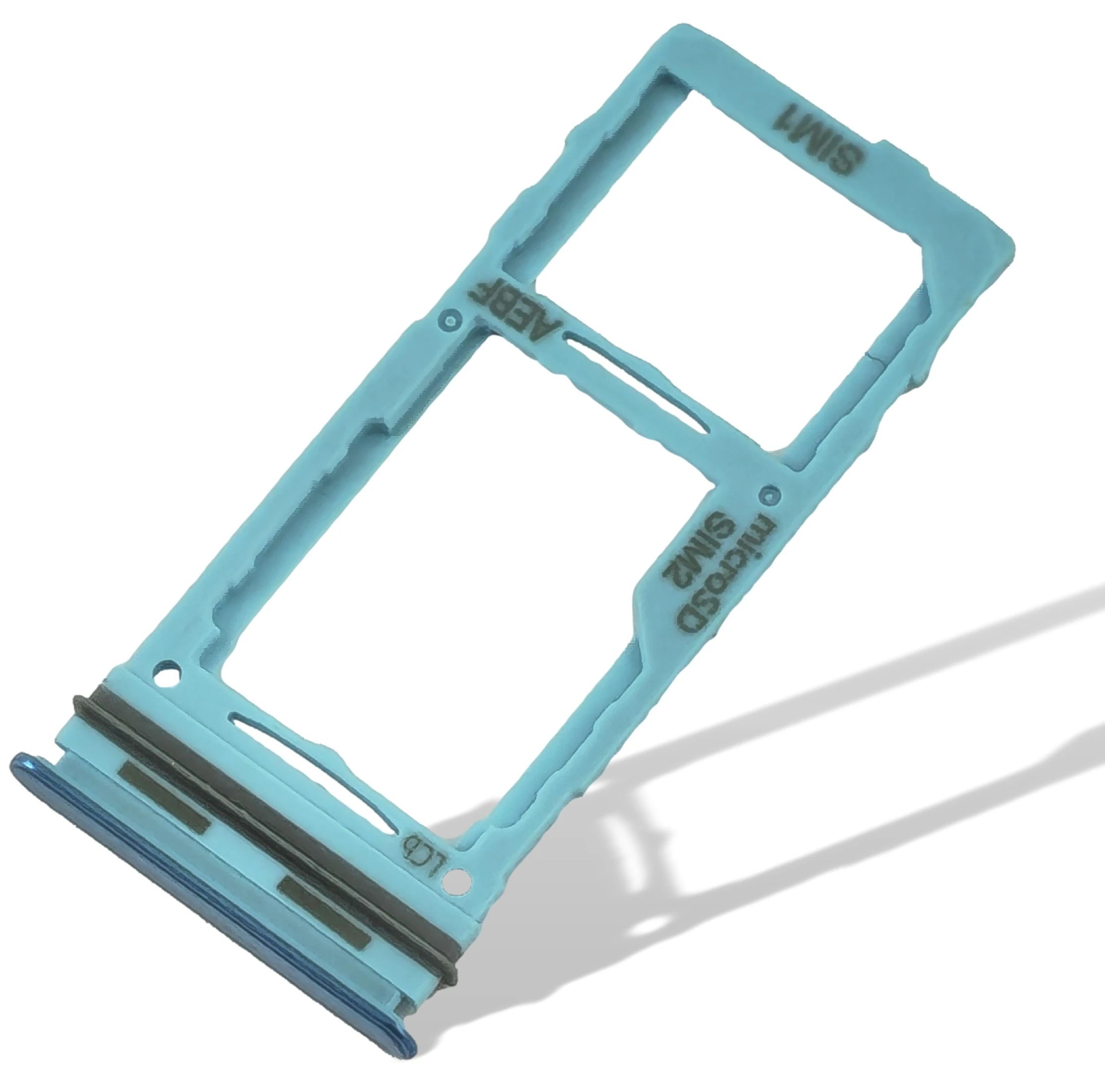 Samsung Galaxy Sim / SD Karten Halter (Halterung) blau A52 A525 A526 A52s A528 A72 A725