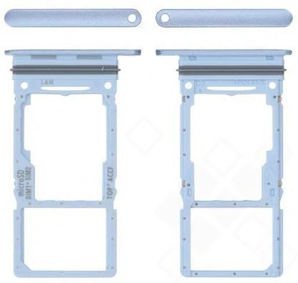 Samsung A336 Galaxy A33 Sim / SD Karten Halter (Halterung) blau