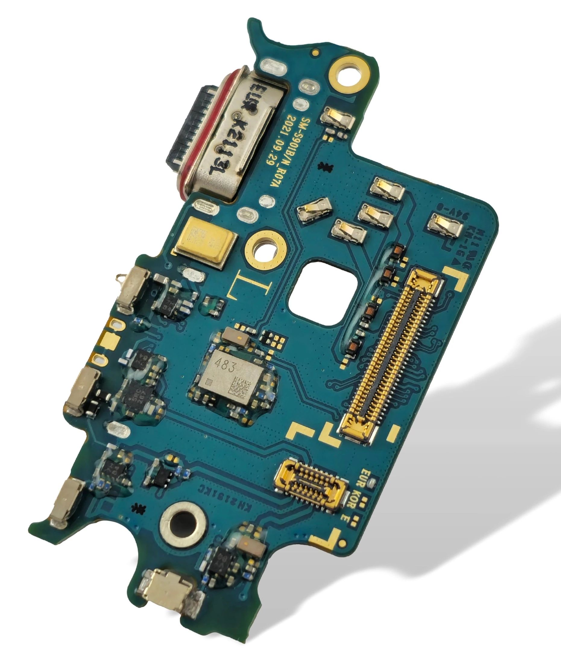 Samsung S901B Galaxy S22 USB Typ C Anschluss (Ladebuchse) + Sim Karten Leser