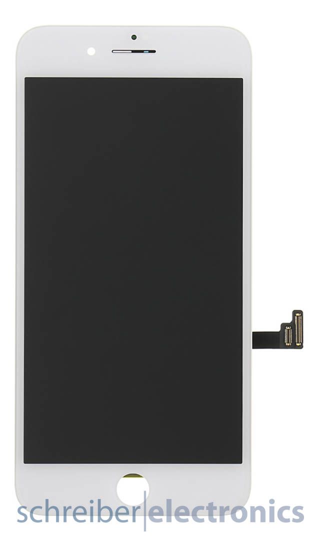 Apple iPhone 8 Plus Display mit Touchscreen weiss