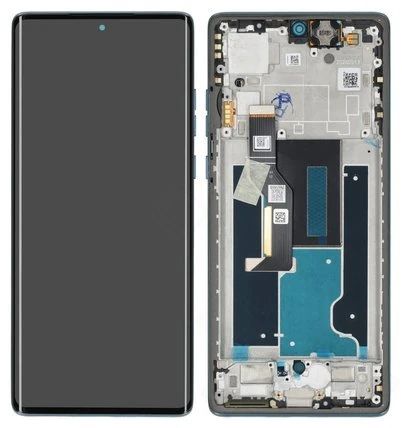 Motorola Edge 50 Fusion Display mit Touchscreen forest blau