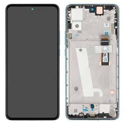 Motorola Edge 30 Display mit Touchscreen grün