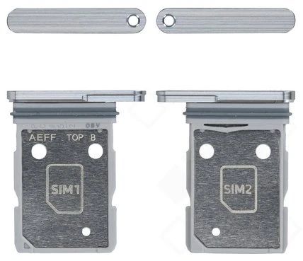 Samsung A566B Galaxy A56 Sim Karten Halter (Halterung) grau