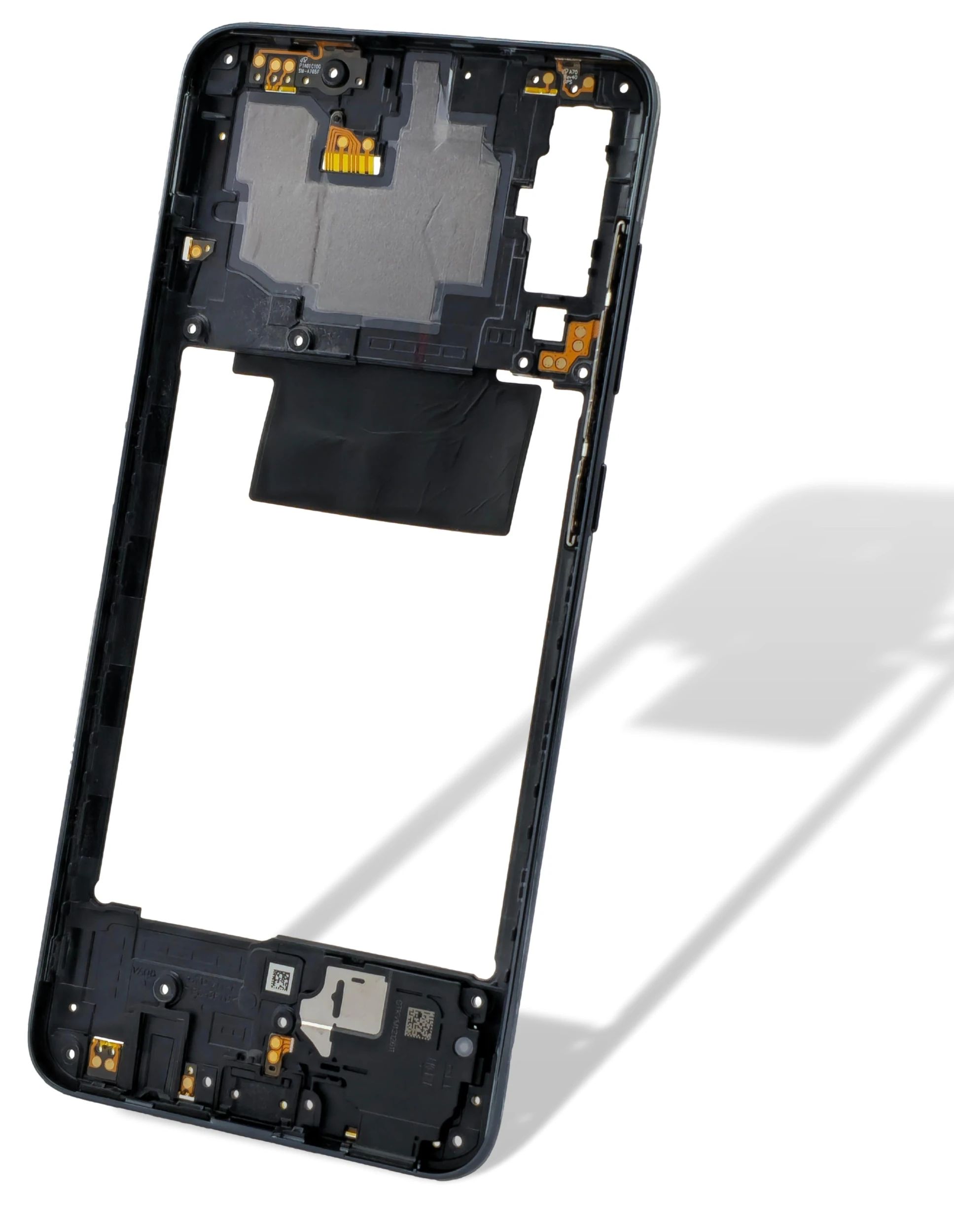 Samsung A705 Galaxy A70 Mittelgehäuse (Rahmen) schwarz
