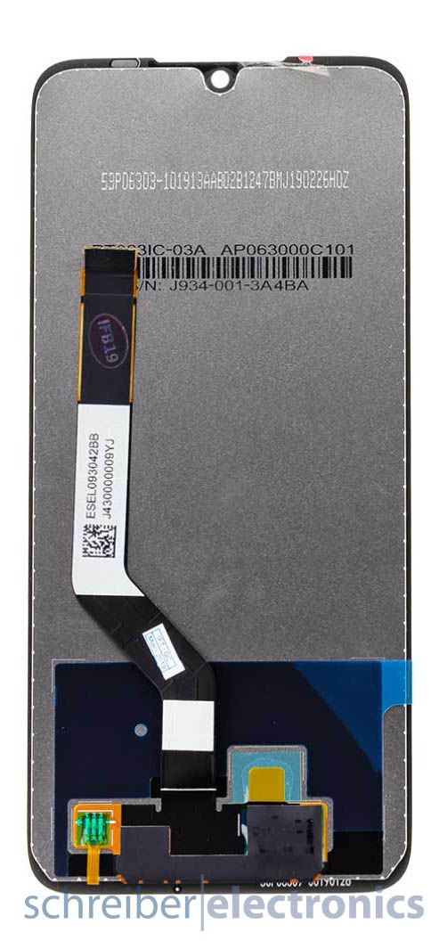 Xiaomi Redmi Note 7 Display mit Touchscreen Ohne Rahmen schwarz