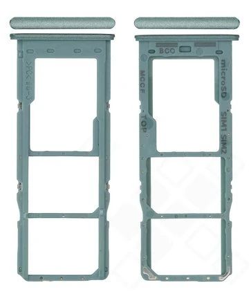 Samsung M336 Galaxy M33 Sim / SD Karten Halter (Halterung) grün