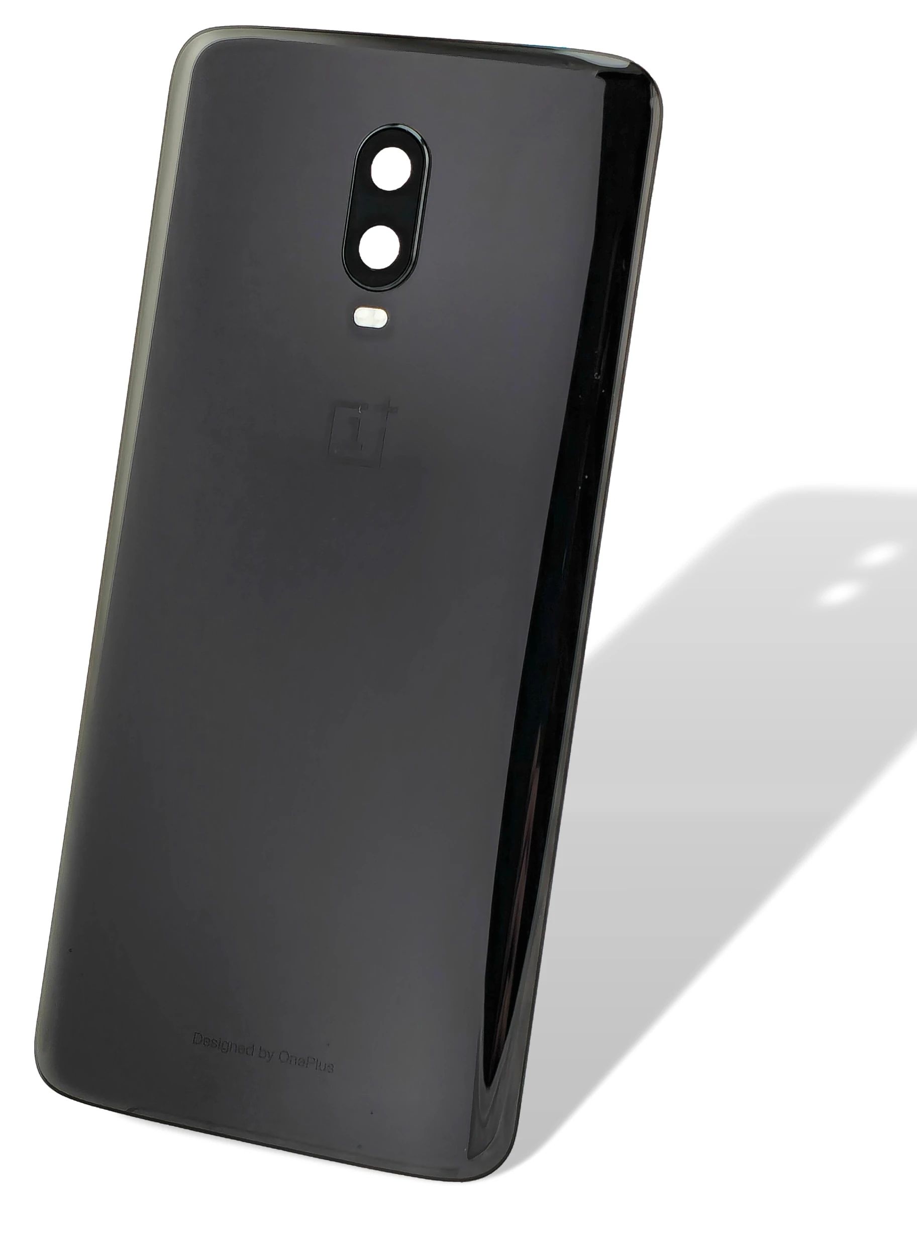 OnePlus 6T Akkudeckel (Rückseite) Mirror Black (schwarz)