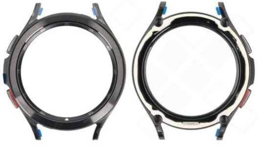 Samsung Watch 4 classic Front Gehäuse (Rahmen) schwarz (R890 R895 46mm)