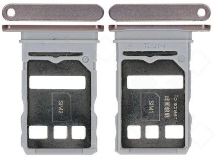 Honor 70 Sim Karten Halter (Halterung) silber (crystal silver)