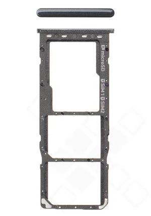 Samsung M205 Galaxy M20 Sim Karten / SD Speicherkarten Halter schwarz