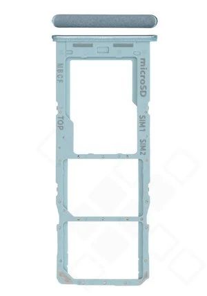 Samsung M236 Galaxy M23 Sim / SD Karten Halter (Halterung) blau