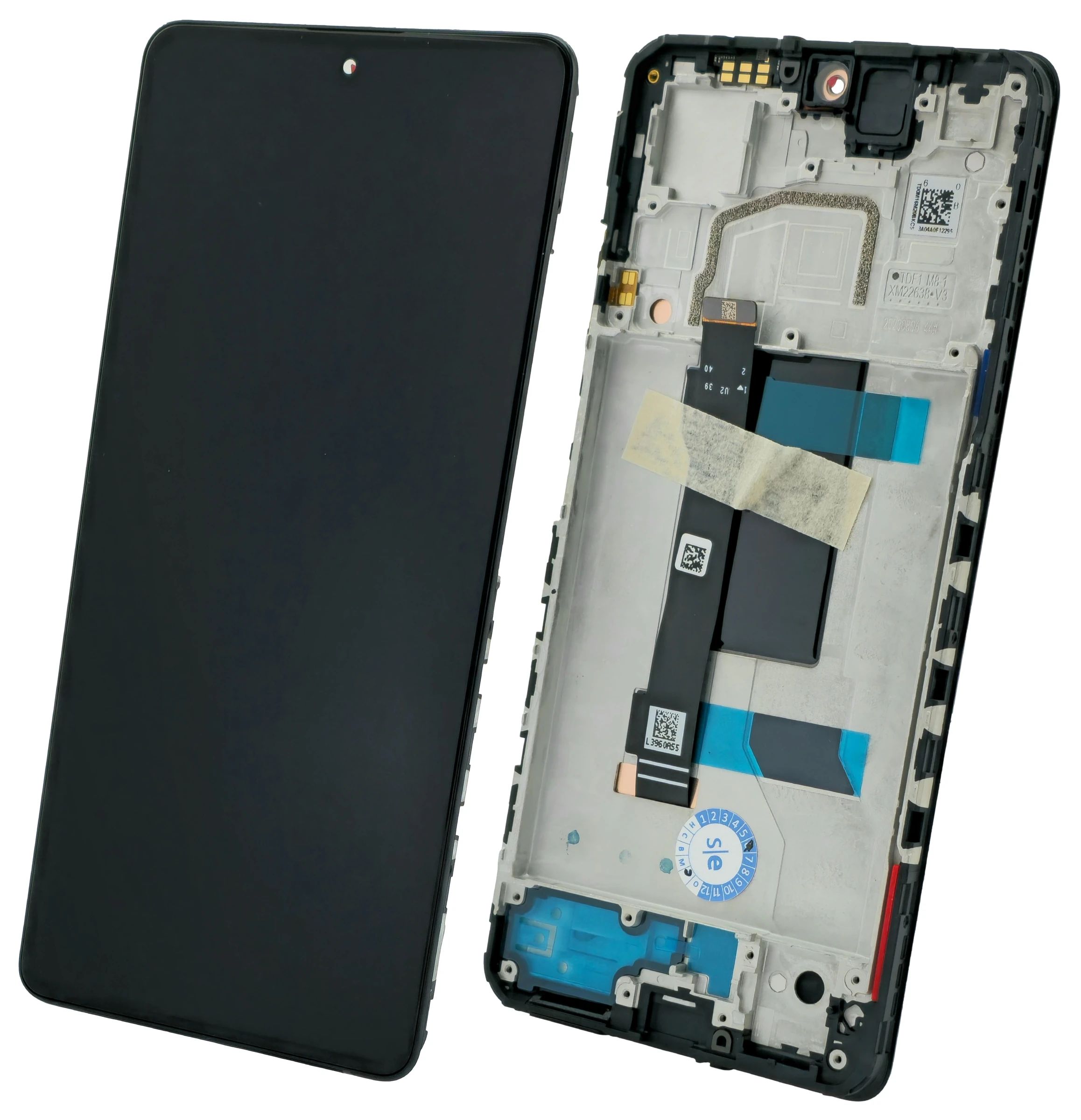 Xiaomi Redmi Note 12 Pro+ 5G Display mit Touchscreen schwarz