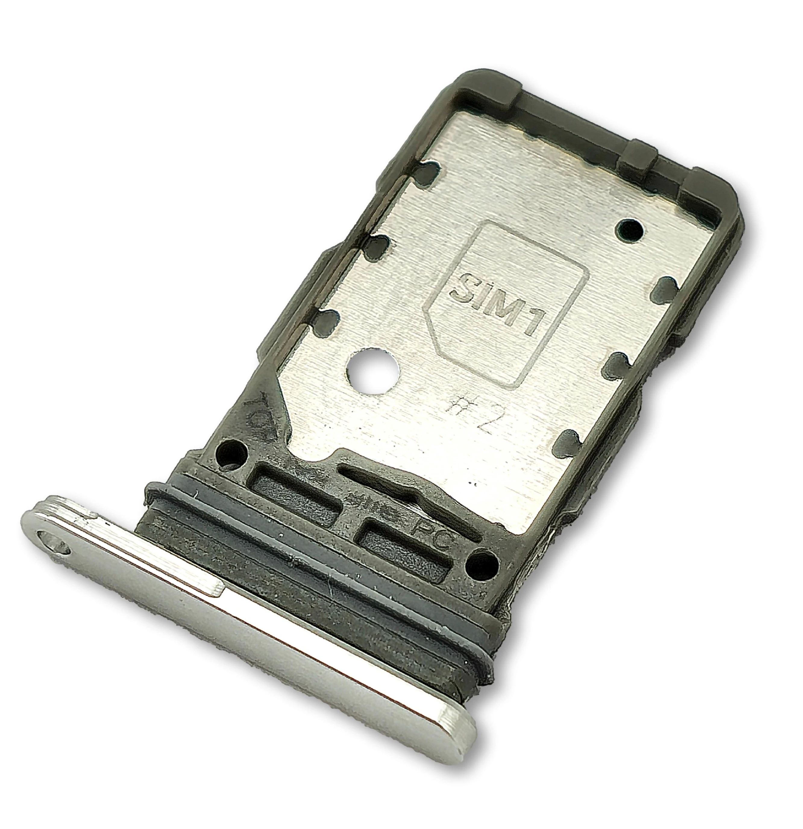 Samsung G998 Galaxy S21 Ultra Sim Karten Halter (Halterung) silber