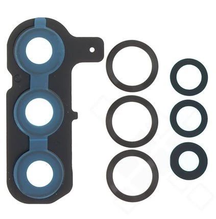 Samsung Galaxy S25 Plus Kamerascheibe (Glas) mit Scheibe schwarz