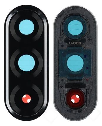 Samsung A366 Galalxy A36 Kamera Gehäuse + Kamerascheibe (Glas) weiss